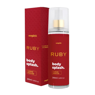 Body Splash Ruby  Desodorante Colônia 200ml - Wepink