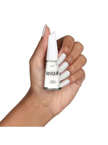 Esmalte Risque Bianco Purissimo Cremoso