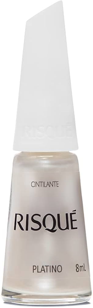 Esmalte Risque Platino Cintilante
