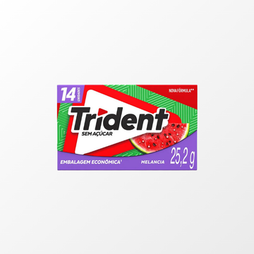 Chiclete Trident Melância