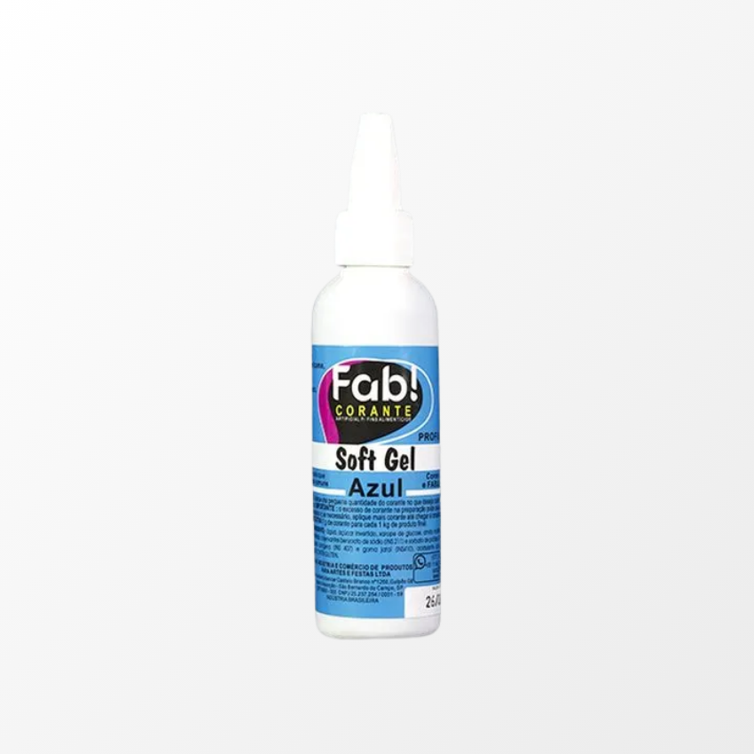 Corante Razil Corante em Gel Fab Azul