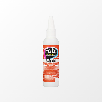 Corante em Gel Fab Vermelho Rubi