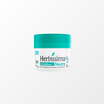 Desodorante Antitranspirante Creme Herbíssimo Neutro