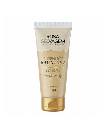 Rosa Selvagem - Esfoliante de Açúcar - Baunilha