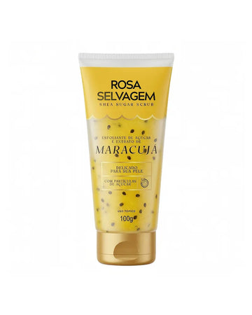 Rosa Selvagem -Esfoliante de Açúcar - Maracujá