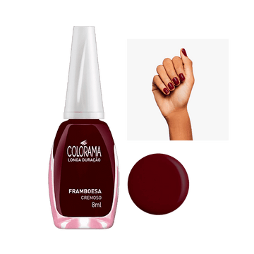 Esmalte Colorama Cremoso Framboesa 8ml