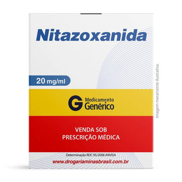 Nitazoxanida em suspensão oral (20mg/mL) Genérico Annita
