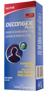 Descongex Plus - Cartela c/12 comprimidos
