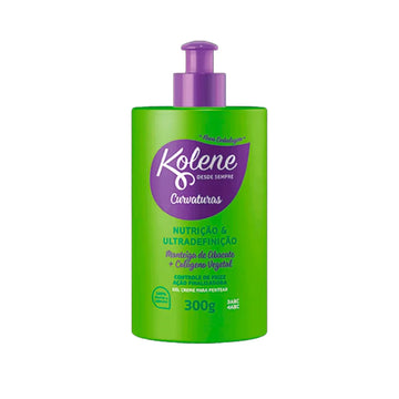 Gel Creme para Pentear Kolene Curvaturas 300ml