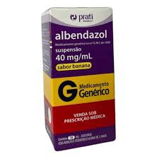Albendazol 40mg/ml Suspensão Oral 10ml Prati