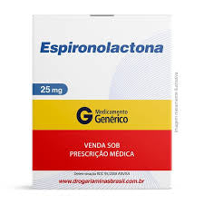 Espironolactona 25mg - Cartela