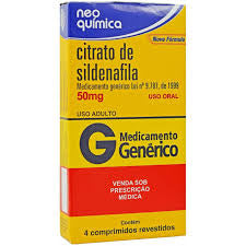 Sildenafila 50 MG - 4 CP(NEO)