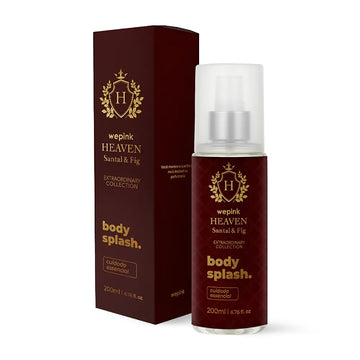 Body Splash Heaven Santal & Fig Desodorante Colônia 200ml - Wepink