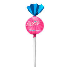 Pirulito BigBig Recheio de Chicle - Sabor Tutti- Fruti
