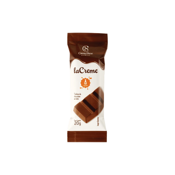 Tablete laCreme de Chocolate ao Leite 20g - Cacau Show