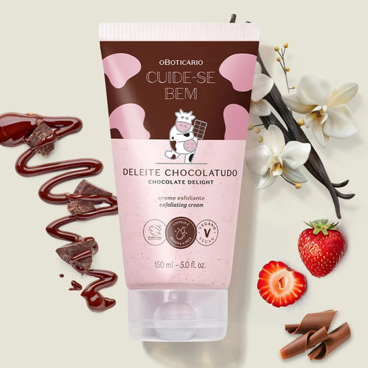 Creme Esfoliante Corporal Cuide-se Bem Y Deleite Chocolatudo 150ml