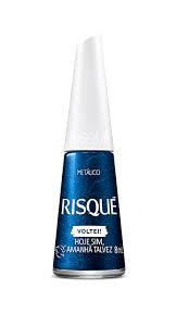 Esmalte Risque - Hoje Sim, Amanhã Talvez - Metálico