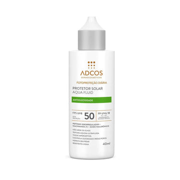 Protetor Solar Aqua Fluid FPS 50 - Incolor 40ml - Adcos