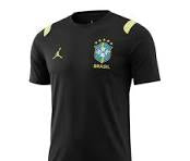 Camisa Brasil Jordan 2026/27 - Masculina - Preta Tam L