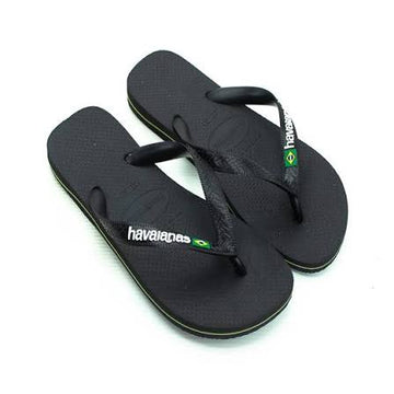 Havaianas Kids Preta Bandeira Tam 27-28