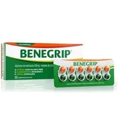 Benegrip cartela co 12 comprimidos