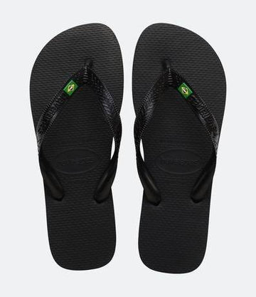 Havaiana Preta Bandeira 39/40