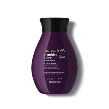 Óleo Corporal Hidratante Nativa SPA Orquídea Noire, 200ml