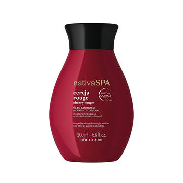 Óleo Hidratante Corporal Nativa SPA Cereja Rouge, 200ml