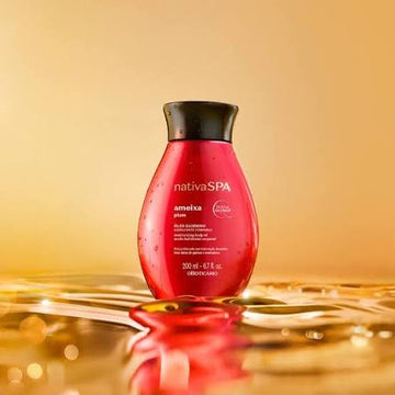 Óleo Glorioso de Banho Nativa Spa Ameixa 200ml oBoticario Y