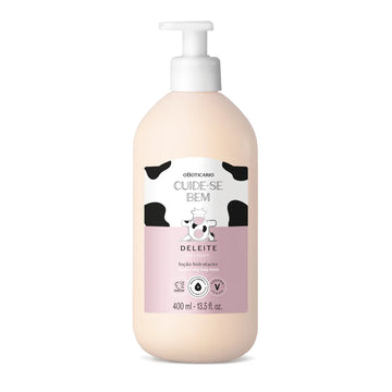 Loção Hidratante Corporal Cuide-se Bem Deleite, 400ml oBoticario Y