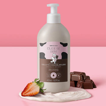Hidratante Corporal Cuide-se Bem Deleite Chocolatudo 400ml OBoticario Y