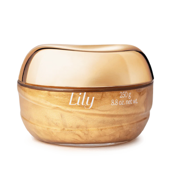 Gel Iluminador e Hidratante Corporal Lily Glow, 250g. OBoticario Y