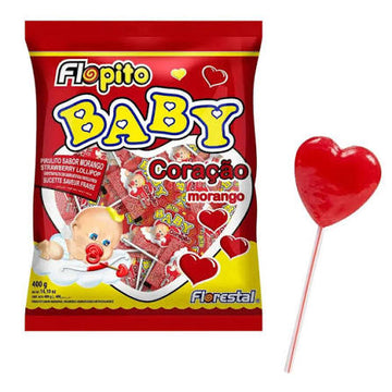Pirulito Coração Baby - Unidade