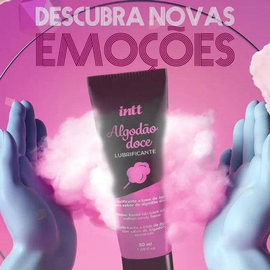 Gel Deslizante Corporal com Aroma de Algodão doce 50ml