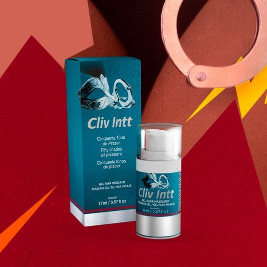 Cliv Intt 50 Tons De Prazer Gel Facilitador com aroma de Vinho Tinto 17ml