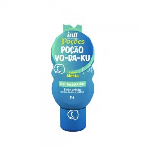Poção Vo-da-ku gel facilitador aroma de menta linha poções 15g
