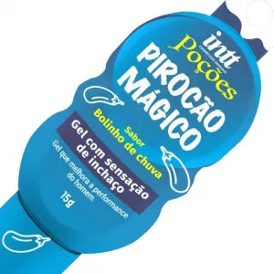 Pirocão Magico gel masculino aroma de bolinha de chuva 15g