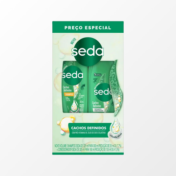 Kit Seda Cachos Definidos Shampoo 300ml
