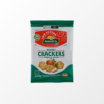 Mini Crackers Cebola & Salsa