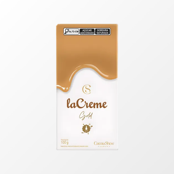 Tablete Lacreme Gold Chocolate Branco 100g