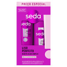 Kit Shampoo + Condicionador - Seda Liso Perfeito Keratin