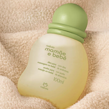 Mamae e Bebe - Oleo para Massagem no Bebe 100Ml -Natura