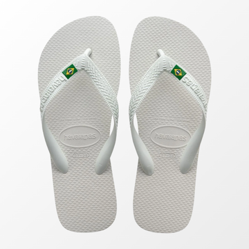 Havaiana Branca Bandeira 35/36