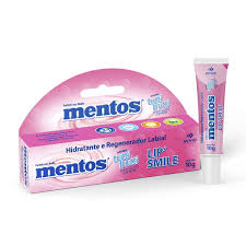 Labial Lip'Smile Tutti-frutti Efeito Gloss Cor Rosa 10g Mentos