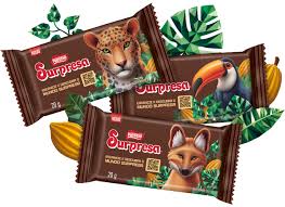 Chocolate Nestlé Surpresa ao Leite 20g