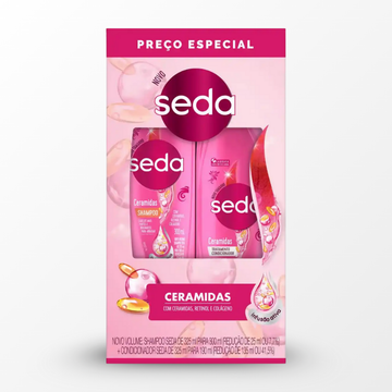 Kit Seda Ceramidas (Shampoo + Cond.)