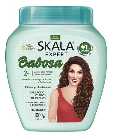 Skala Creme de Tratamento Babosa 1000g