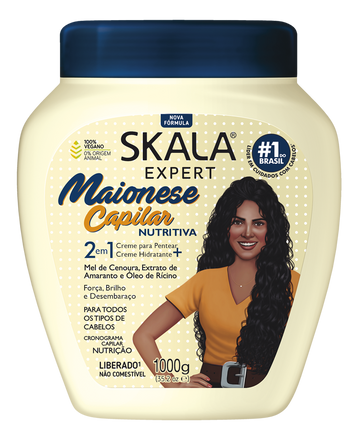 Skala  Creme de Tratamento Maionese Capilar Nutritiva 1000g