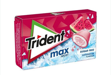 Chiclete Trident Max Watermelon Flavour